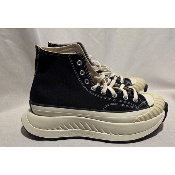 Converse A03277C Chucks 70ATCX Unisex Black Platform Sneakers. NWB M 9, W 10.5 - Picture 5 of 10